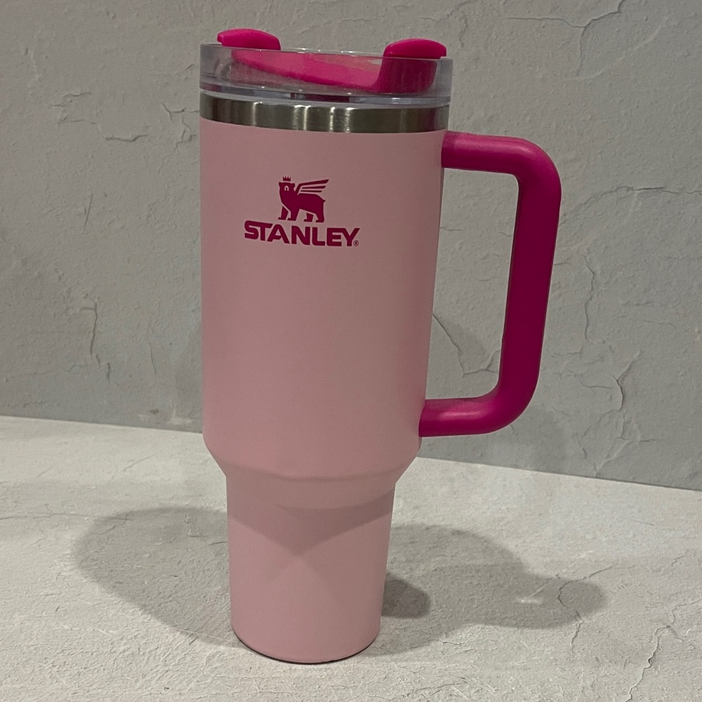 Stanley Pink Insulated Mug with Handle